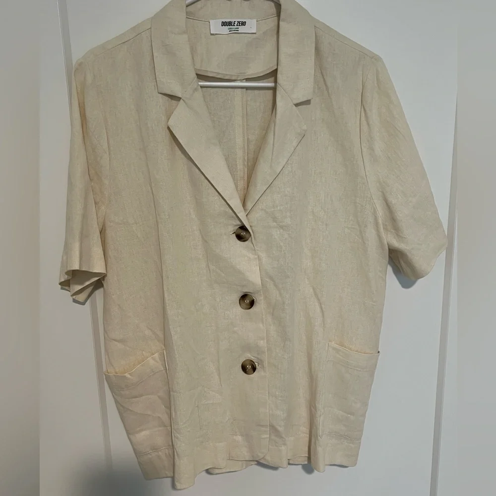 Linen blazer - Picture 1 of 4